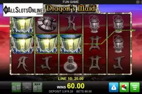 Win Screen 1. Dragon's Maid from Merkur