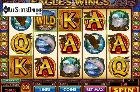 Screen6. Eagle's Wings from Microgaming