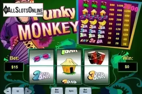 Reel screen. Funky Monkey (Playtech) from Playtech