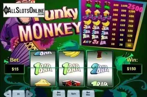 Screen3. Funky Monkey (Playtech) from Playtech