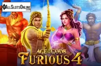 Screen1. Age of the Gods: Furious Four from Playtech