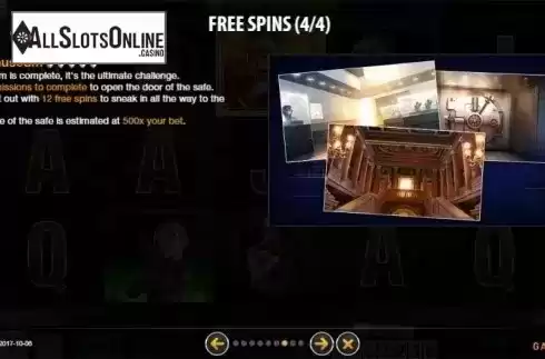 Free Spins 4-4. Five Raiders from GAMING1