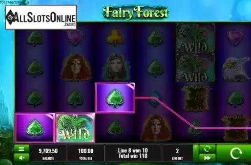 Win screen. Fairy Forest (Platipus) from Platipus