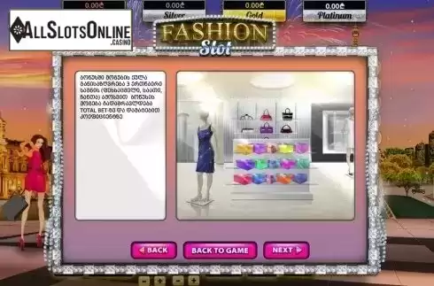 Bonus 2. Fashion Slot (Betsense) from Betsense