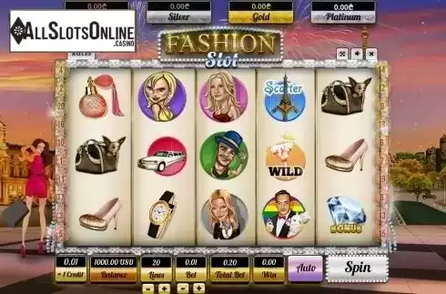 Reel Screen. Fashion Slot (GameScale) from GameScale