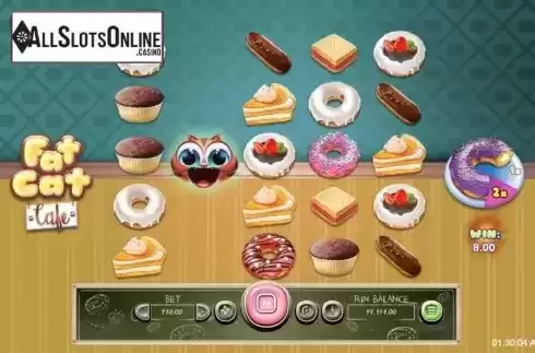 Win Screen 4. Fat Cat Cafe from RTG