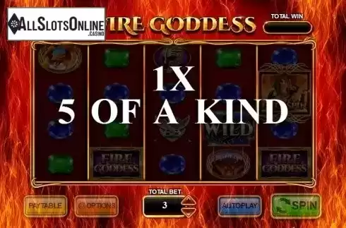 Win Screen . Fire Goddess (TopTrendGaming) from TOP TREND GAMING