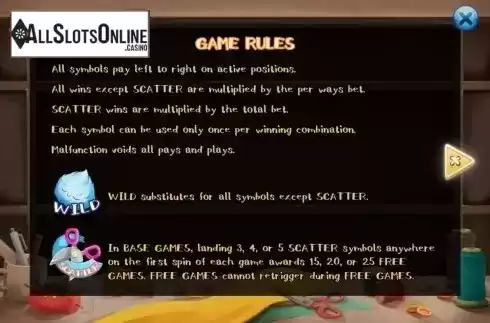 Game Rules. Fluffy Buddy from KA Gaming