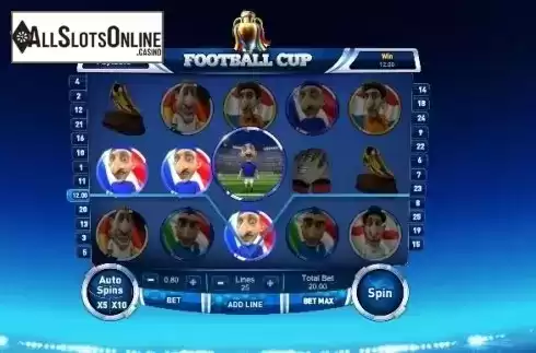 Win Screen 2. Football Cup from GamesOS