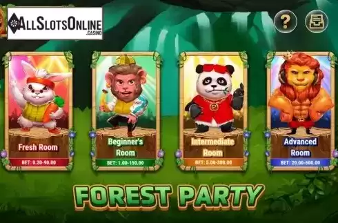 Reel Screen. Forest Party from Slot Factory