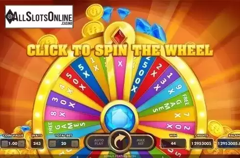 Bonus Wheel. Fortune Cash from NetGame