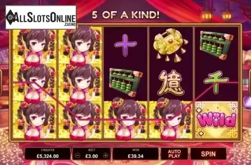 Screen 3. Fortune Girl (Microgaming) from Microgaming
