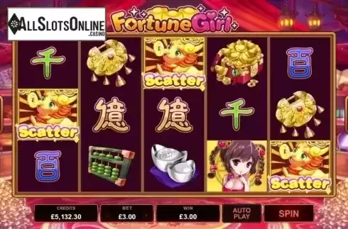 Screen 4. Fortune Girl (Microgaming) from Microgaming