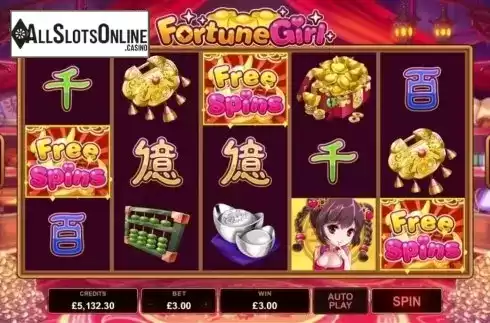 Screen 5. Fortune Girl (Microgaming) from Microgaming