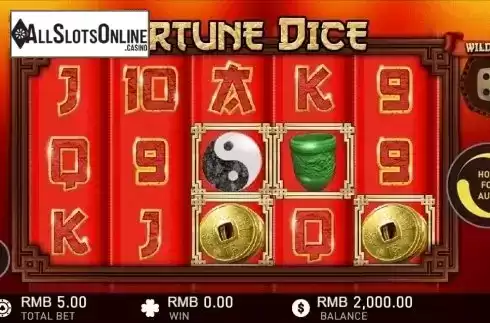 Screen 1. Fortune Dice from GamePlay