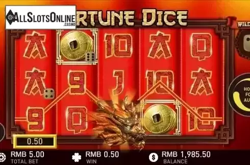 Screen 2. Fortune Dice from GamePlay