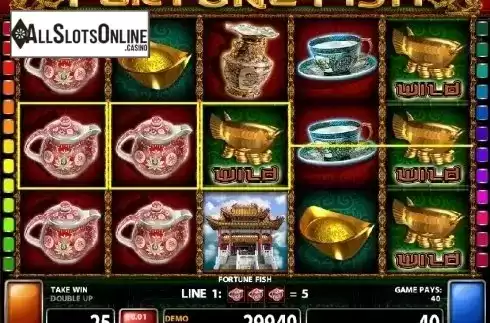 Screen 4. Fortune Fish from Casino Technology
