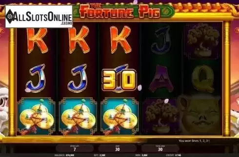 Free Spins Syncronized Reels. Fortune Pig from iSoftBet