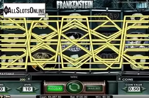 Screen5. Frankenstein (NetEnt) from NetEnt