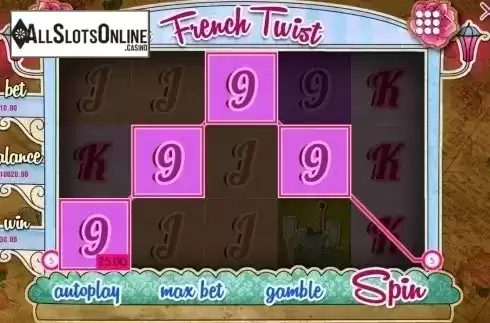 Screen5. French Twist from Booming Games