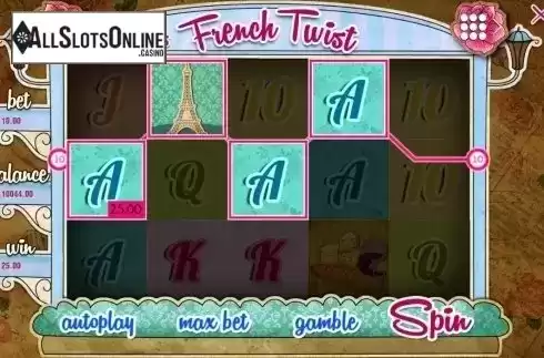 Screen6. French Twist from Booming Games