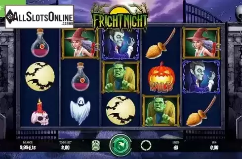 Reel Screen. Fright Night from Caleta Gaming