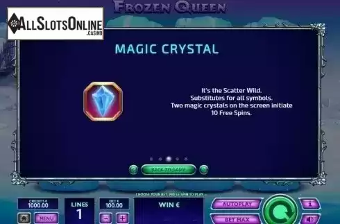 Scatter. Frozen Queen from Tom Horn Gaming