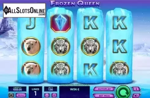 Reel Screen. Frozen Queen from Tom Horn Gaming
