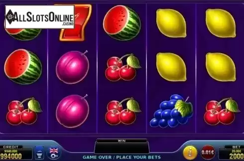 Main game. Fruit Parade from Novomatic