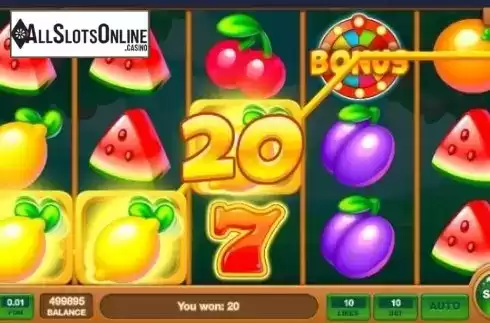 Win screen 2. Fruit Scapes from InBet Games