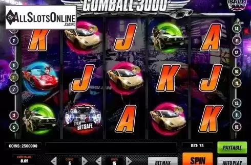 Reels. Gumball 3000 from Play'n Go