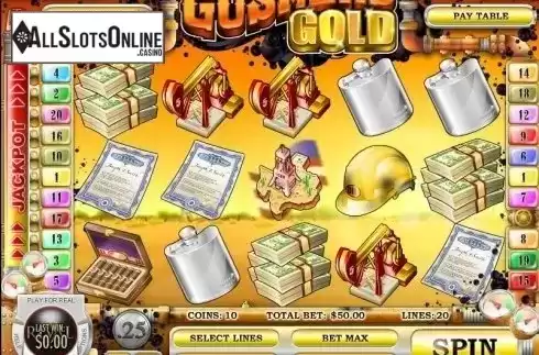 Screen6. Gushers Gold from Rival Gaming
