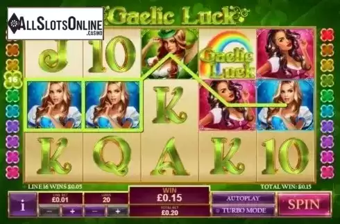 Win Screen 2. Gaelic Luck from Playtech