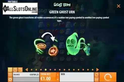 Features 4. Ghost Glyph from Quickspin