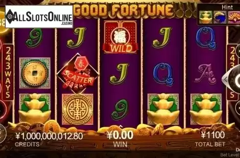 Reel Screen. Good Fortune (CQ9Gaming) from CQ9Gaming