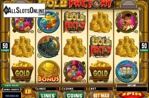 5. Gold Factory from Microgaming