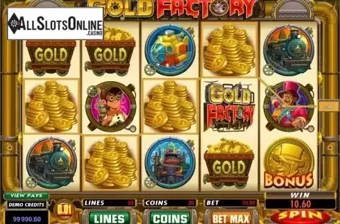 7. Gold Factory from Microgaming