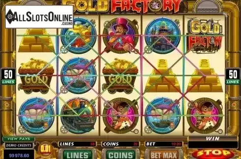 8. Gold Factory from Microgaming