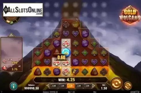 Win Screen 1. Gold Volcano from Play'n Go