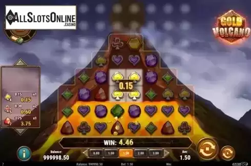 Win Screen 2. Gold Volcano from Play'n Go