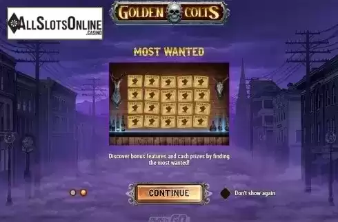 Intro screen 2. Golden Colts from Play'n Go