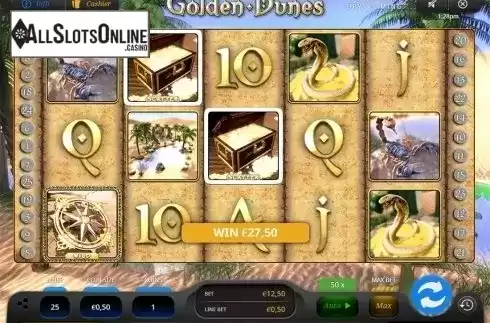 Win screen 3. Golden Dunes from Oryx