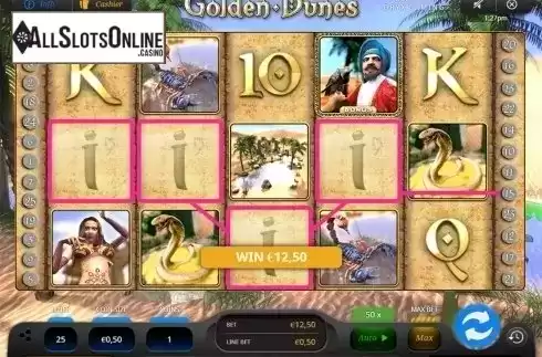 Win screen 2. Golden Dunes from Oryx