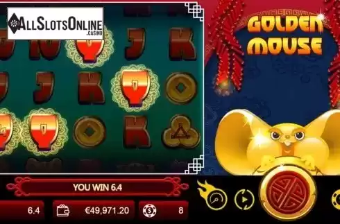 Win screen 3. Golden Mouse from Manna Play