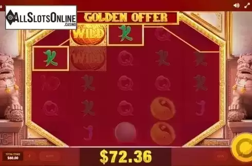 Screen 2. Golden Offer from Red Tiger