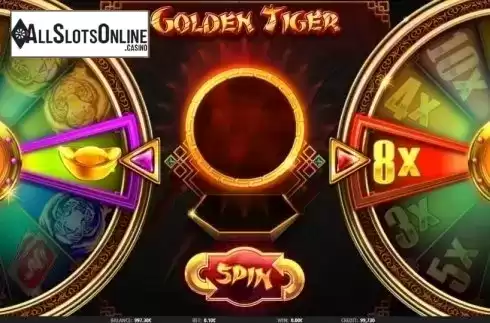 Bonus Game 1. Golden Tiger from iSoftBet