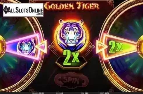 Bonus Game 2. Golden Tiger from iSoftBet