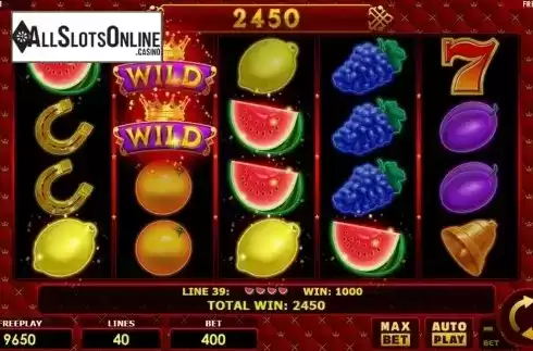 Win Screen 2. Grand Fruits from Amatic Industries