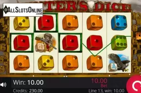 Win Screen 3. Hunter's Dice from EGT