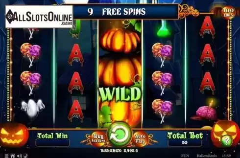 Free Spins 2. Hallow Reels from Spinomenal